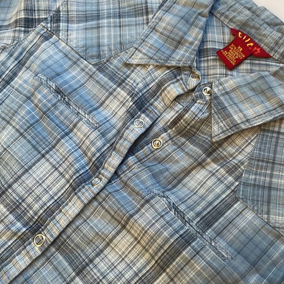 Tilt stretchy button down blouse - Picture 2 of 5